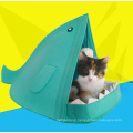 warm plush shark beak pet house durable pet